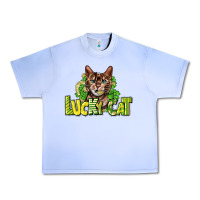 Grape Ice Lucky cat St. Patrick's Urban Heavy Tee - HowdyJamesFarm