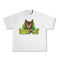 Lunar Rock Lucky cat St. Patrick's Urban Heavy Tee - HowdyJamesFarm