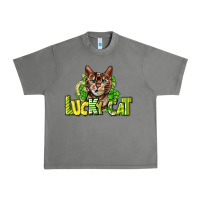 Tornado Lucky cat St. Patrick's Urban Heavy Tee - HowdyJamesFarm