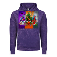 Cloud Purple halloween gnomes Vintage Hoodie - FaDigitalArtStudio