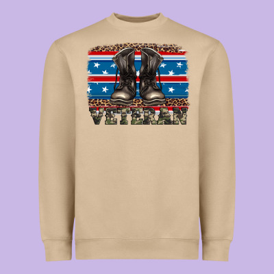 Armed Forces Day Veteran Heavyweight Sweatshirt Designed By Artiststas