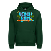 Forest Green beach bum Urban Hoodie - JahusDesignShop