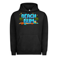 Pigment Black beach bum Urban Hoodie - JahusDesignShop