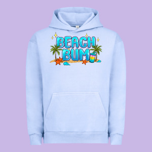 Beach Bum Urban Hoodie Designed By Jahusdesignshop