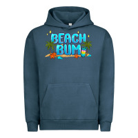 Pigment Midnight Navy beach bum Urban Hoodie - JahusDesignShop