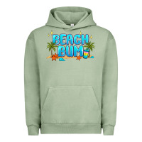 Pigment Oil Green beach bum Urban Hoodie - JahusDesignShop