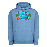 Pigment Pebble Blue beach bum Urban Hoodie - JahusDesignShop