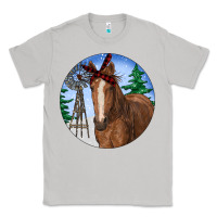 Moon Dust Horse Christmas Classic Tee - RanaPortraitStore