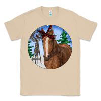 Mushroom Horse Christmas Classic Tee - RanaPortraitStore