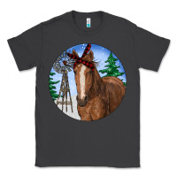 Smoke Horse Christmas Classic Tee - RanaPortraitStore