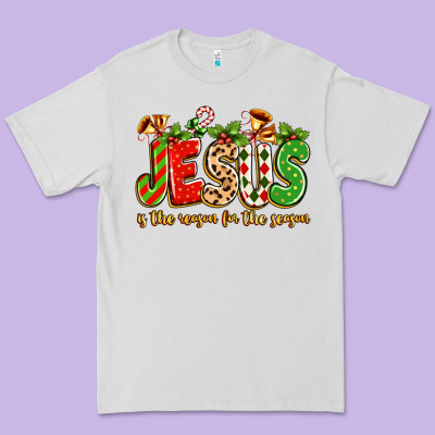 Jesus Is The Reason For The Season Premium Tee Designed By Texasbilliewilder
