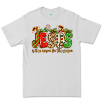 Dove Grey jesus is the reason for the season Premium Tee - texasbilliewilder