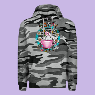 Happy Easter Premium Hoodie Designed By Cowhidedigitalart