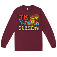 Burgundy tis the season  softball coffee mug Long Sleeve Tee - FaDigitalArtStudio
