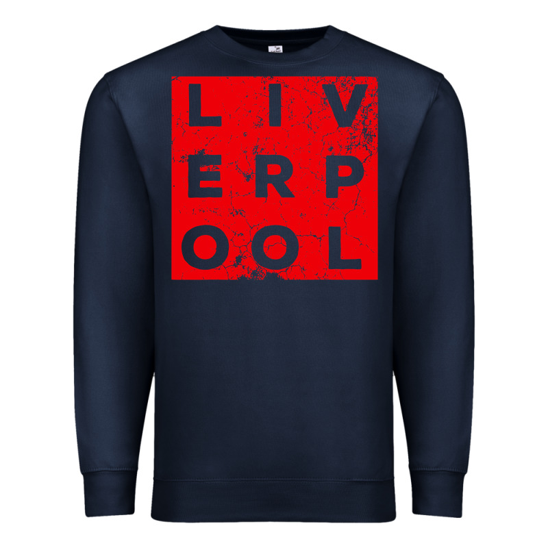 Cool Retro Grunge Vintage Look Liverpool Shirt Gift , Best Gift, Costu Premium Sweatshirt by maiPhamDesign | Teevron