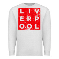 Oatmeal Heather Cool Retro Grunge Vintage look Liverpool shirt gift , best gift, costu Premium Sweatshirt - maiPhamDesign