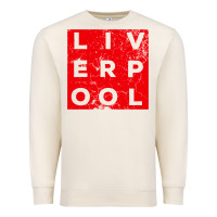 Sandshell Cool Retro Grunge Vintage look Liverpool shirt gift , best gift, costu Premium Sweatshirt - maiPhamDesign
