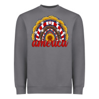 Storm america sunflower rainbow Heavyweight Sweatshirt - Artiststas