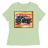 Matcha old indians never die Ladies Tee - TumblerDesignByShophia