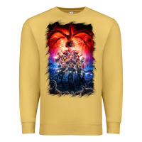 Antique Gold Things Eleven Days Stranger Premium Sweatshirt - maiPhamDesign