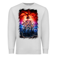 Dove Grey Things Eleven Days Stranger Premium Sweatshirt - maiPhamDesign