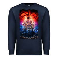 Navy Things Eleven Days Stranger Premium Sweatshirt - maiPhamDesign
