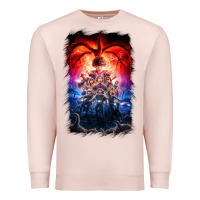 Pale Pink Things Eleven Days Stranger Premium Sweatshirt - maiPhamDesign