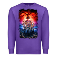 Purple Things Eleven Days Stranger Premium Sweatshirt - maiPhamDesign