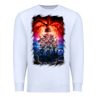 White Things Eleven Days Stranger Premium Sweatshirt - maiPhamDesign