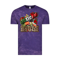 Cloud Purple Mexican Mom Mexico Vintage Tee - HowdyJamesFarm