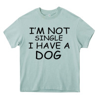 Arona I m Not Single I Have A Dog Heavy Core Tee - Bettercallsaul