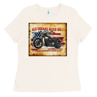 Bone old indians never die Ladies Tee - TumblerDesignByShophia