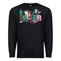 Black doctor Premium Sweatshirt - AdoDesignShop