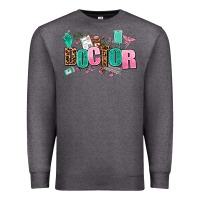 Charcoal Heather doctor Premium Sweatshirt - AdoDesignShop