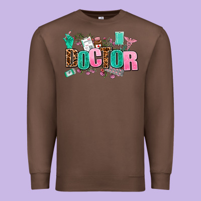 Doctor Premium Sweatshirt Designed By Adodesignshop