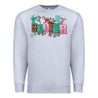 Heather Grey doctor Premium Sweatshirt - AdoDesignShop