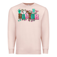 Pale Pink doctor Premium Sweatshirt - AdoDesignShop