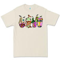 Bone Halloween coffee cups Premium Tee - NancyCooperArtShop