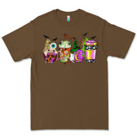 Cacao Halloween coffee cups Premium Tee - NancyCooperArtShop