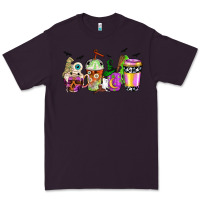 Plum Halloween coffee cups Premium Tee - NancyCooperArtShop
