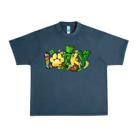 Midnight Navy lucky pet  St. Patrick's Urban Heavy Tee - HowdyJamesFarm