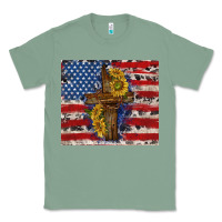 Sage jesus christ with american flag Classic Tee - TumblerDesignByShophia