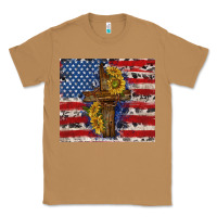 Toasted Coconut jesus christ with american flag Classic Tee - TumblerDesignByShophia