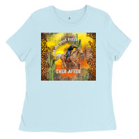 Baby Blue and she lived happily ever after Ladies Tee - TumblerDesignByShophia