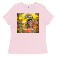 Bubblegum Pink and she lived happily ever after Ladies Tee - TumblerDesignByShophia