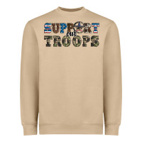 Armed Forces Day Support Our Troops Heavyweight Sweatshirt | Teevron