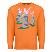 Carrot easter island moai figures  cute travelers funny gift Premium Sweatshirt - maiPhamDesign