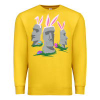 Lemon easter island moai figures  cute travelers funny gift Premium Sweatshirt - maiPhamDesign