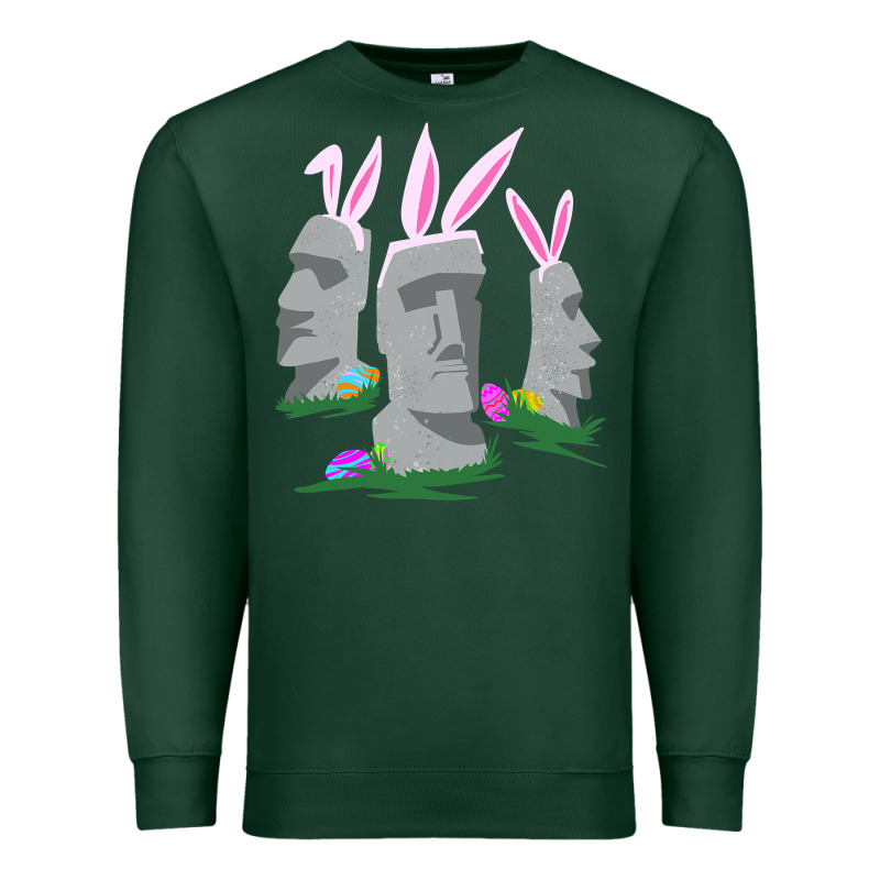 Easter Island Moai Figures  Cute Travelers Funny Gift Premium Sweatshirt by maiPhamDesign | Teevron