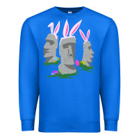 True Royal easter island moai figures  cute travelers funny gift Premium Sweatshirt - maiPhamDesign